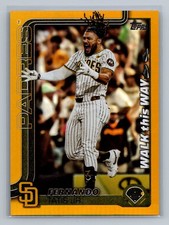 Fernando Tatis Jr. 2025 Topps #WTW-29 Walk This Way Gold #/50 PADRES