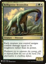 x1 Belligerent Brontodon - Mystery Booster - NM - MTG