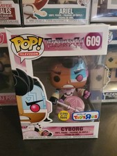 Funko Pop Cyborg #609 Glow in the Dark ToysRus Exclusive Teen Titans w/Free Ship