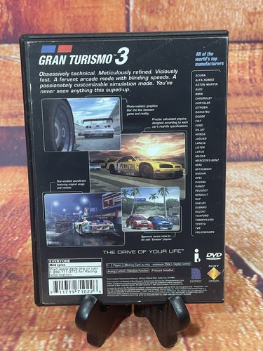 Gran Turismo 3 A-Spec PlayStation 2 PS2 Videospiel Komplett CIB Racing Getestet - Bild 2 von 4