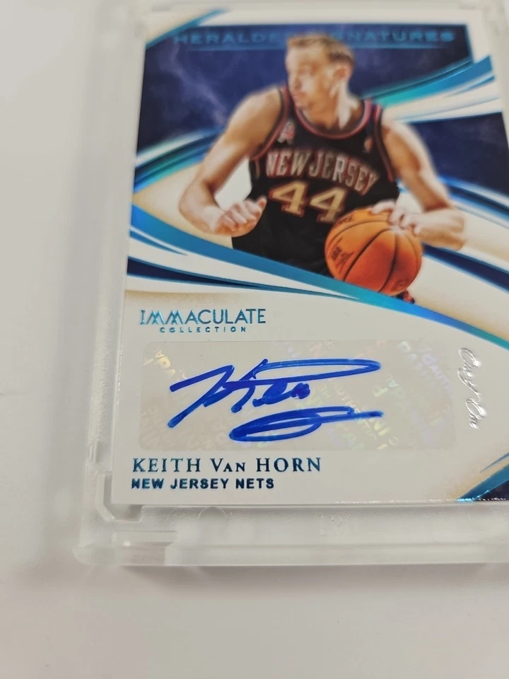 Immaculate Collection Keith Van Horn Heralded Signatures 2019-20 1/1 uno de uno Foto 2 de 4