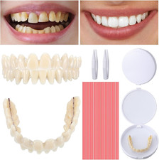 16 Pcs Dentures DIY Repair Kit Fake Teeth Kit Make Your Own Dentures Kit Repair
