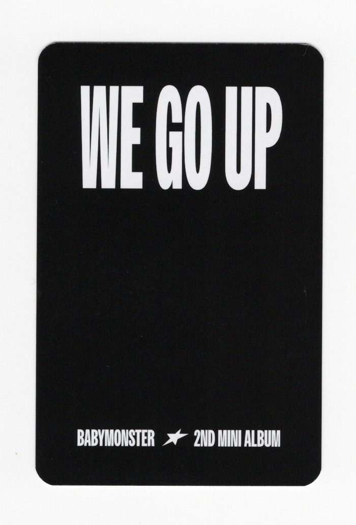 BABYMONSTER - 2nd Mini WE GO UP [KTOWN4U] TIME ATTACK EVENT