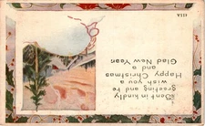 Eduin, Emma, Berta Happersett, Honey Brook, Pa Postcard