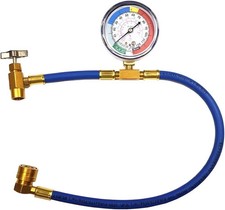 R134a Ac Recharge Hose Kit With Gauge Carair Conditioning Pressuremeasuring Tool R134a Ac Recharge Hose Kit With Gauge Carair Conditioning Pressuremeasuring Tool