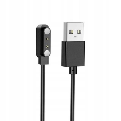 Smartwatch Charging Cable 0.6m USB Charging Cable Black