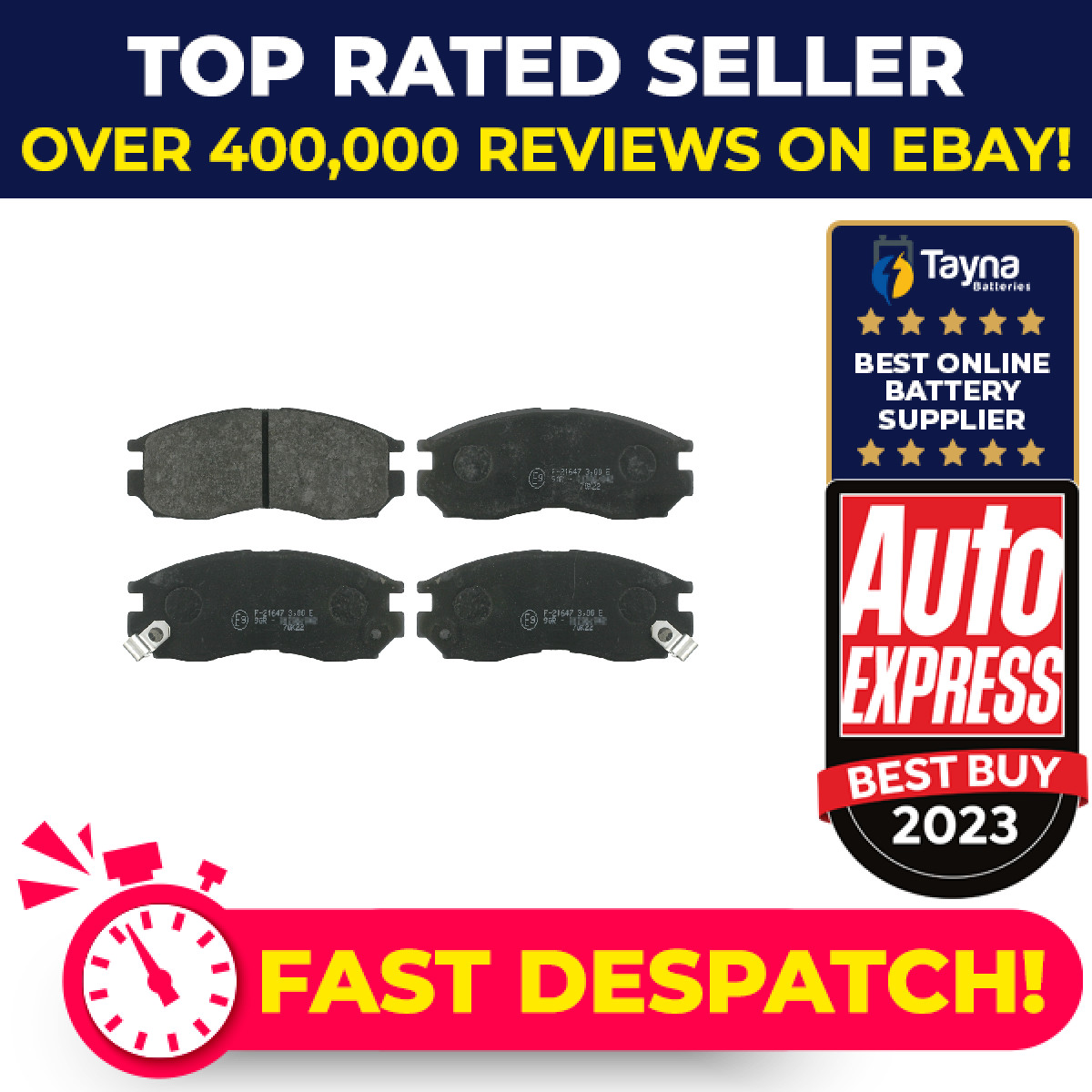 Brake Pads Set fits PROTON SATRIA GTi Front 1.6 1.8 96 to 00 MB858375 MB895072