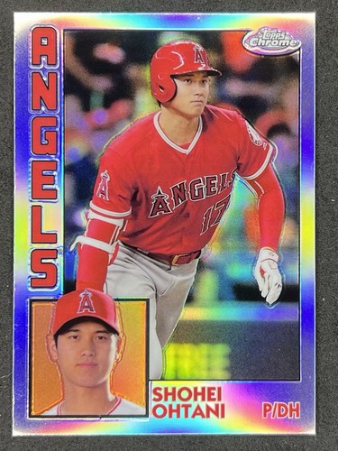 Shohei Ohtani #84TC-25 — 2019 Topps Chrome 1984 Baseball baseball card
