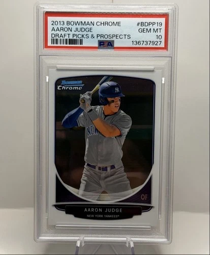 AARON JUDGE 2013 BOWMAN CHROME DRAFT PICKS & PROSPECTS YANKEES PSA 10 Q6995