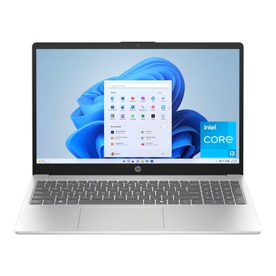 HP - 15.6 in Windows Intel Core i3-N305 8GB RAM 256GB SSD - Natural Silver W11