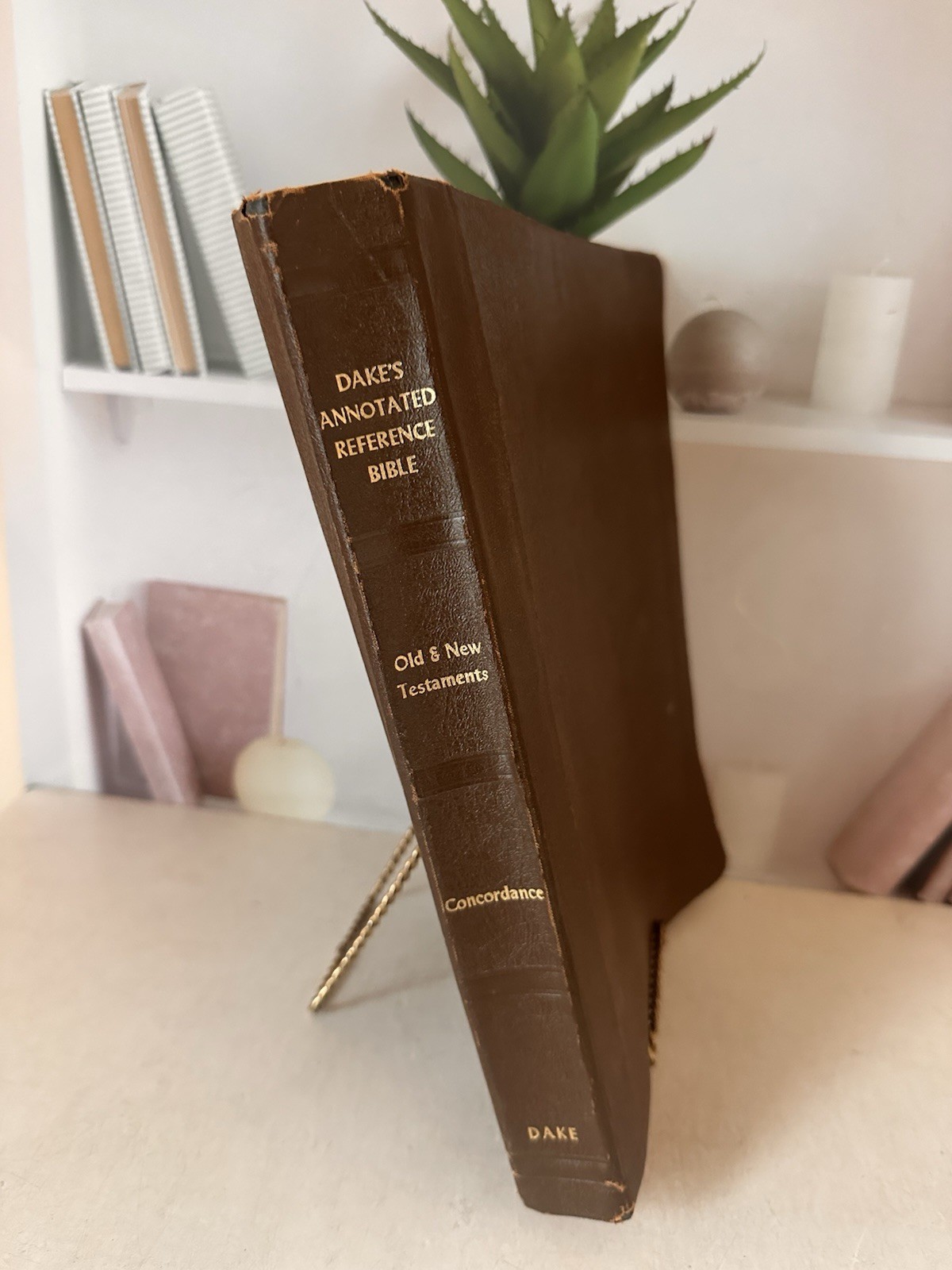 Dakes Annotated Reference Bible Large Note First Edition First Printing