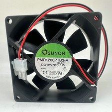 One New SUNON PMD1208PTB3-A DC 12V 3.1W 2 wire cooling fan QW