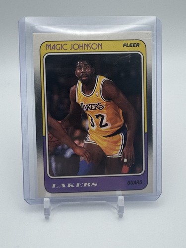 Magic Johnson #67 1988 Fleer card