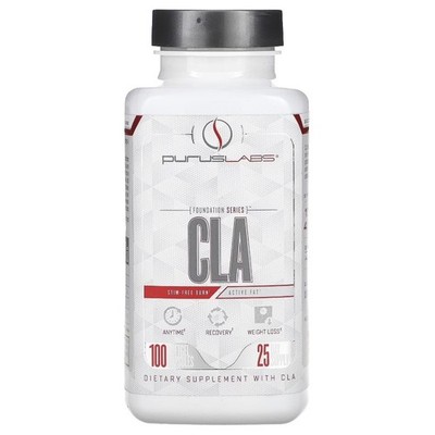 NATURAL FAT BURNER: Purus Labs CLA Stim-Free, Recovery - Weight Loss - 100ct