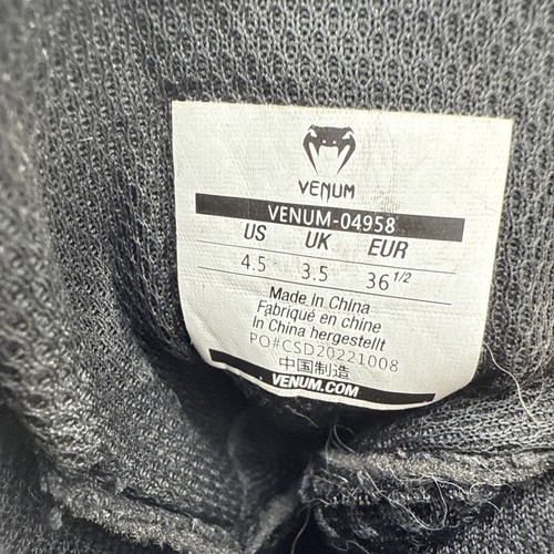 Venum Contender Boxschuhe Sneaker Jugend Größe US 4,5 schwarz  - Bild 12 von 24