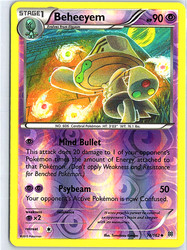Beheeyem 74/162 Uncommon Reverse Holo XY BREAKthrough Pokemon Card