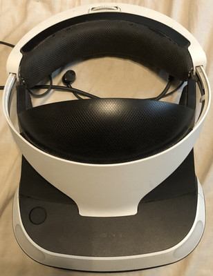 Sony PSVR CUH-ZVR2 Gen 2 Bundle w/ Earbuds & Processor Unit - Works, Foam Worn