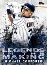 2018 Topps Legends in the Making Series 2 #LITM15 Michael Conforto - BB