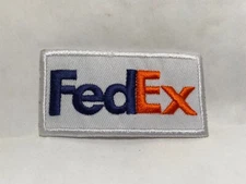 FEDEX   NEW  EMBROIDERED  IRON ON  PATCH TAG