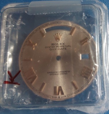 Rolex President Day Date light Pink dial, 40mm watch, Roman Numerals, NEW (k)