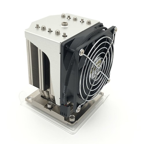 Square CPU Cooler Fan for Intel xeon Bronze/Gold Silver/Platinum LGA3647 4U 225W - 第 1/1 張圖片