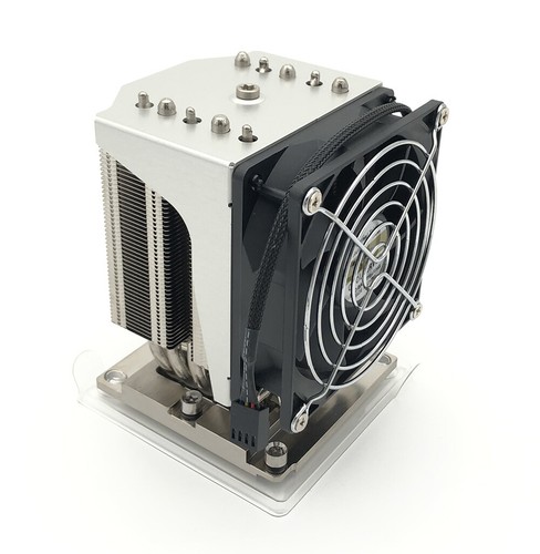 CPU Cooler Fan for Intel xeon Bronze/Gold Silver/Platinum LGA3647 SQU 4U 225W - Picture 1 of 3