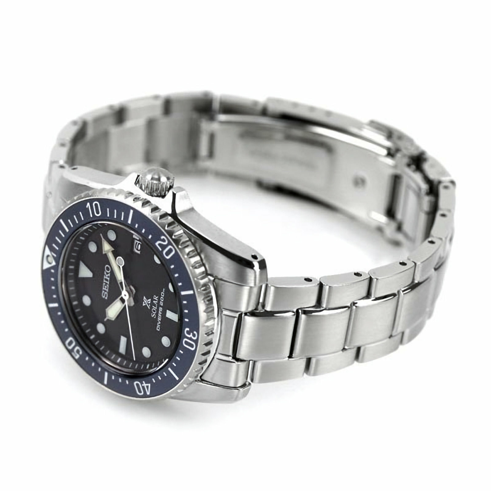 SEIKO Prospex SNE569P1 Compact Solar Diver Scuba 200M Black Dial Watch WARRANTY