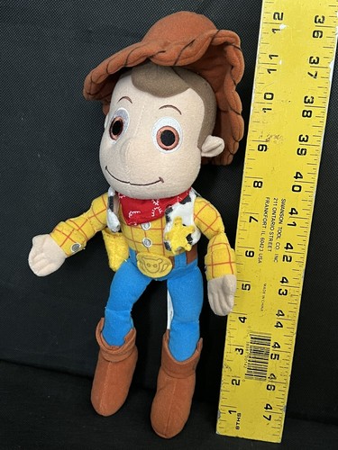Disney Baby Pixar Toy Story Woody 2019 Cowboy Stuffed Plush 9”. Zap - Picture 12 of 13