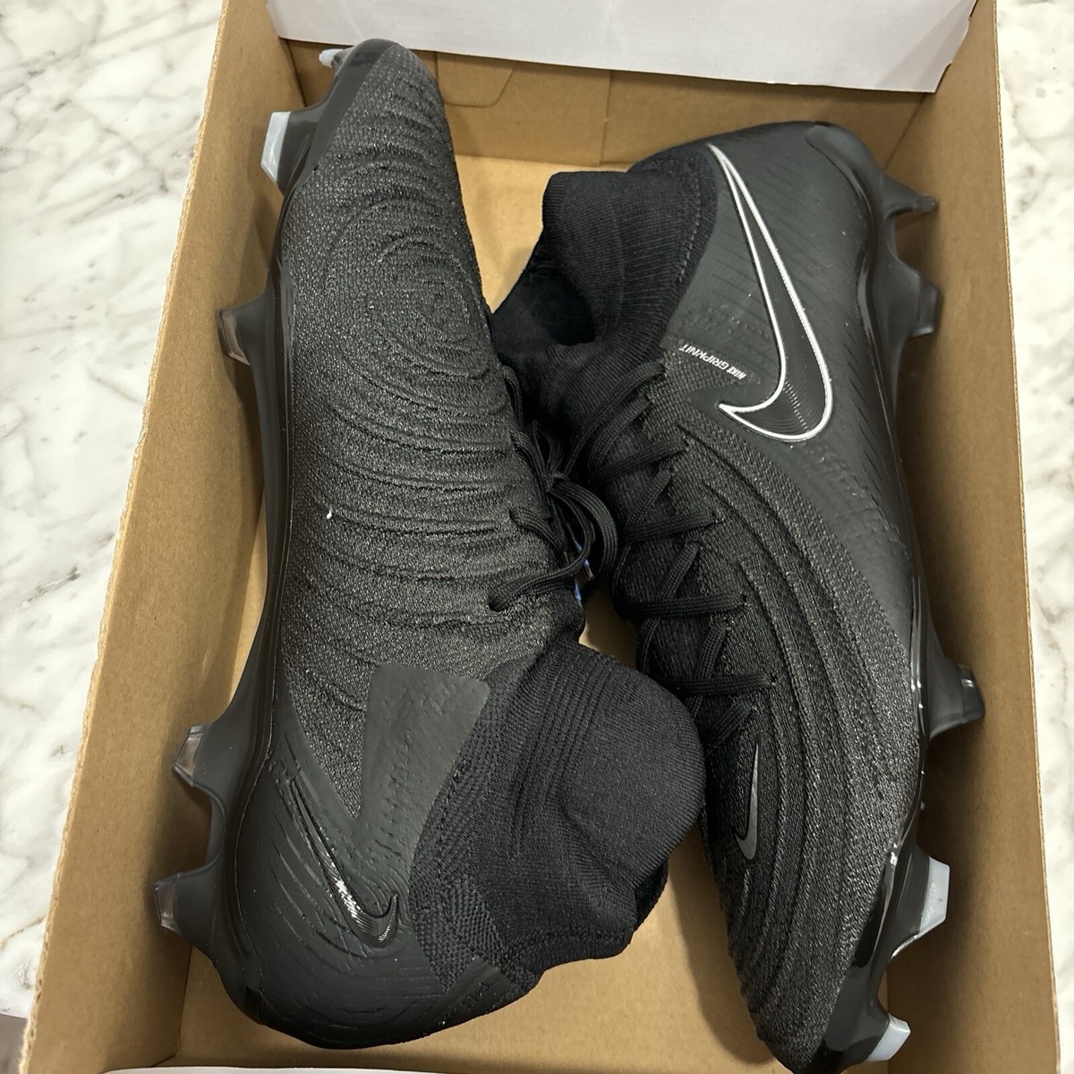 Nike Phantom Luna II Elite FG Triple Black Shadow Pack FJ2572-001 sz 8 Men\'s Nike Phantom Luna II Elite FG Triple Black Shadow Pack  main image 2