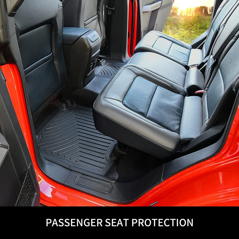 Juego completo de tapetes de auto para Chevy Colorado 2015-2022 doble cabina/GMC Canyon Foto 4 de 4