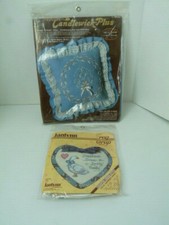 Paragon Candlewick-Plus Embroidery Kit 0490,'Bouquet n Bells' Pillow, Rag Wrap