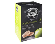 Bradley Smoker Flavour Bisquettes 48 Pack - Apple - BTAP48