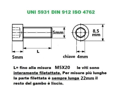 Viti a testa cilindrica DIN 912 | A2 | 14,0 | acciaio inox A2 | M16 x Viti a testa cilindrica DIN 912 | A2 | 14,0 | acciaio inox A2 | M16 x