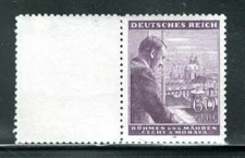 GERMANY BOHEMIA & MORAVA MOROVIA GERMANY STAMP OVERPRINT TAGGED MH LOT 1855H