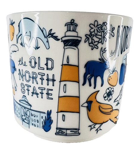 Tazza da caffè Starbucks Been There Series North Carolina 2017 in tutto il mondo 14 oz - Foto 3 di 13