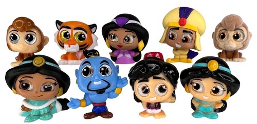 Disney Doorables Aladdin Set Of 9 Mini Figures Series 4 6 12 Genie Jasmine Abu - Picture 18 of 18
