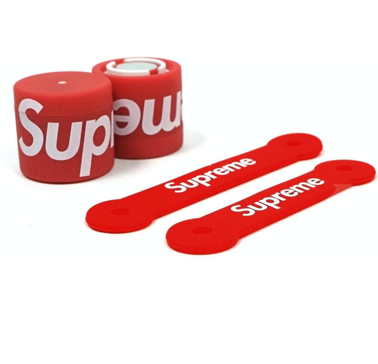 FW18 Supreme x Lucetta Bike Lights Red accessories Used 1x