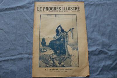 1901 SEPTEMBER 1 LE PROGRES ILLUSTRE MAGAZINE - LA CHANSON - FRENCH - NP 8652
