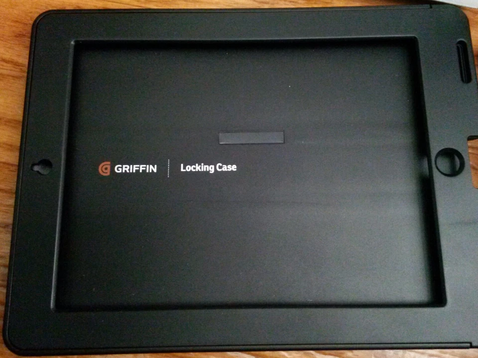Nuevo Funda Griffin GB02533 Tech Safe Bloqueo + Cable iPad2 Negra - Precio de venta sugerido por el fabricante 79,99 Foto 3 de 4
