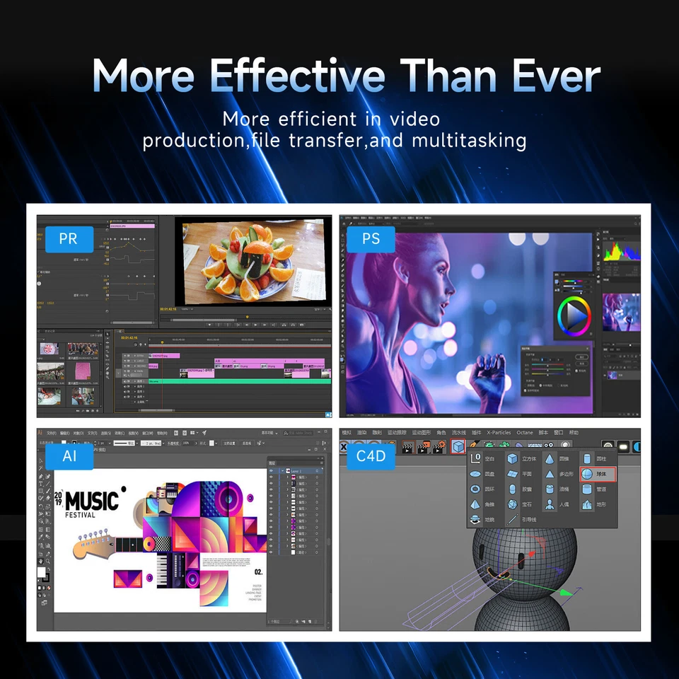 Fanxiang M.2 2280 NVMe Interne SSD 256GB 512GB 1TB 2TB 4TB PCIE 3.0 Festplatte - Bild 4 von 4