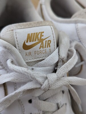 Nike Air Force 1 07 ESS 'Metallic Gold' Women Size 7.5 A02132-102