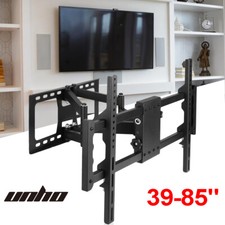 Soporte de TV inclinable de montaje en pared de doble brazo giratorio para Samsung LG Sony TCL 55 39-85 pulgadas