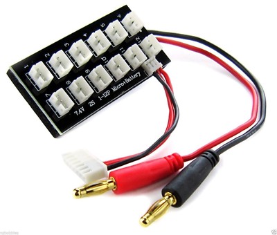 Common Sense RC Paraboard Parallel Charging Board UMX Carbon Cub
