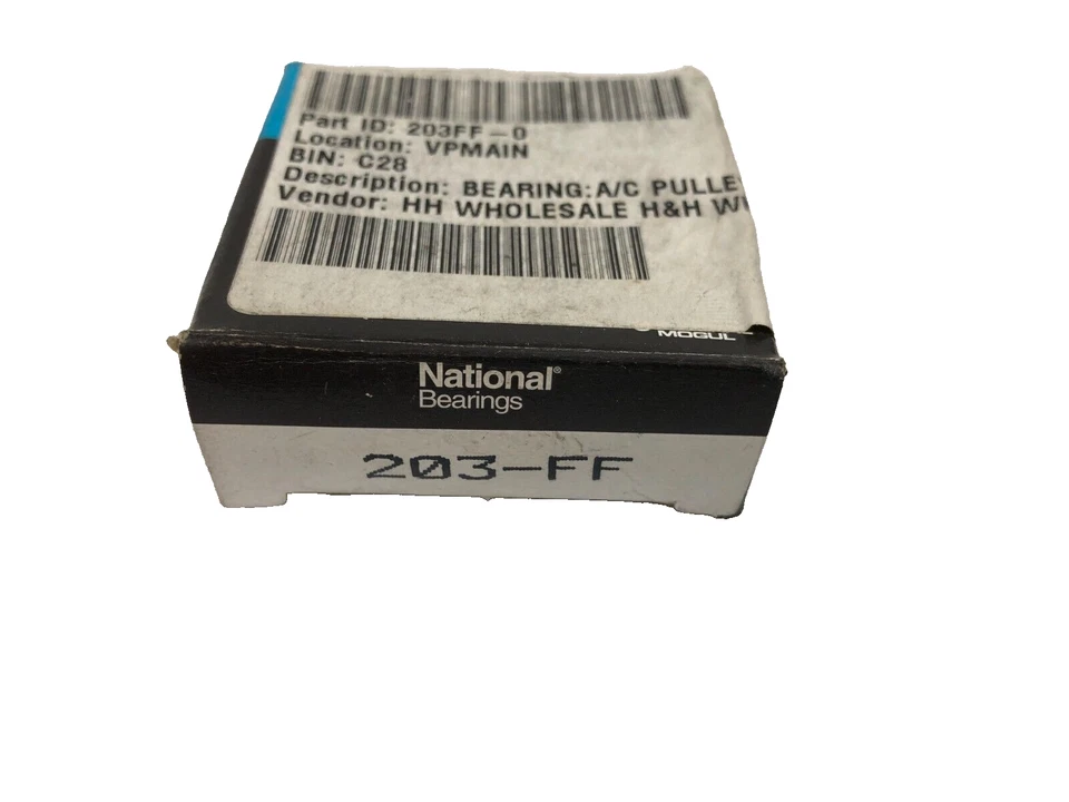 Polea de aire acondicionado National Bearings número de pieza # 203-FF Foto 2 de 4