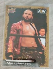 2022 Upper Deck AEW Gold #55 Matt Jackson Wrestling Card
