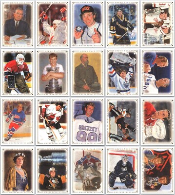 2008-09 UPPER DECK MASTERPIECES INSERTS - FINISH YOUR SET - U PICK FROM LIST