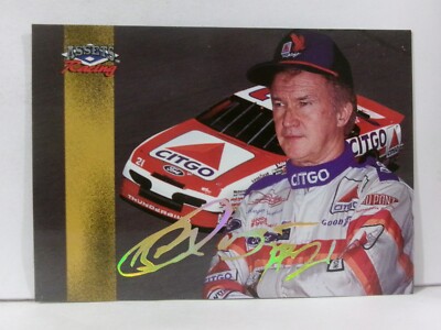 1995 Classic Assets Racing Gold Facsimile Signature Morgan Shepherd #42