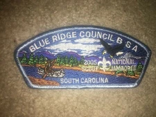 Boy Scout Blue Ridge South Carolina Eagle LBL Council JSP 2005 Jamboree Patch