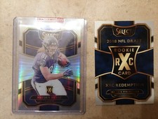 2018 Prizm TE1 Redemption Hayden Hurst RC Card Atlanta Falcons/South Carolina