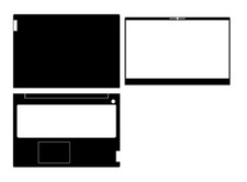 Carbon fiber Laptop Sticker Skin Cover for ThinkPad ThinkBook 15p IMH AUK-58 15"